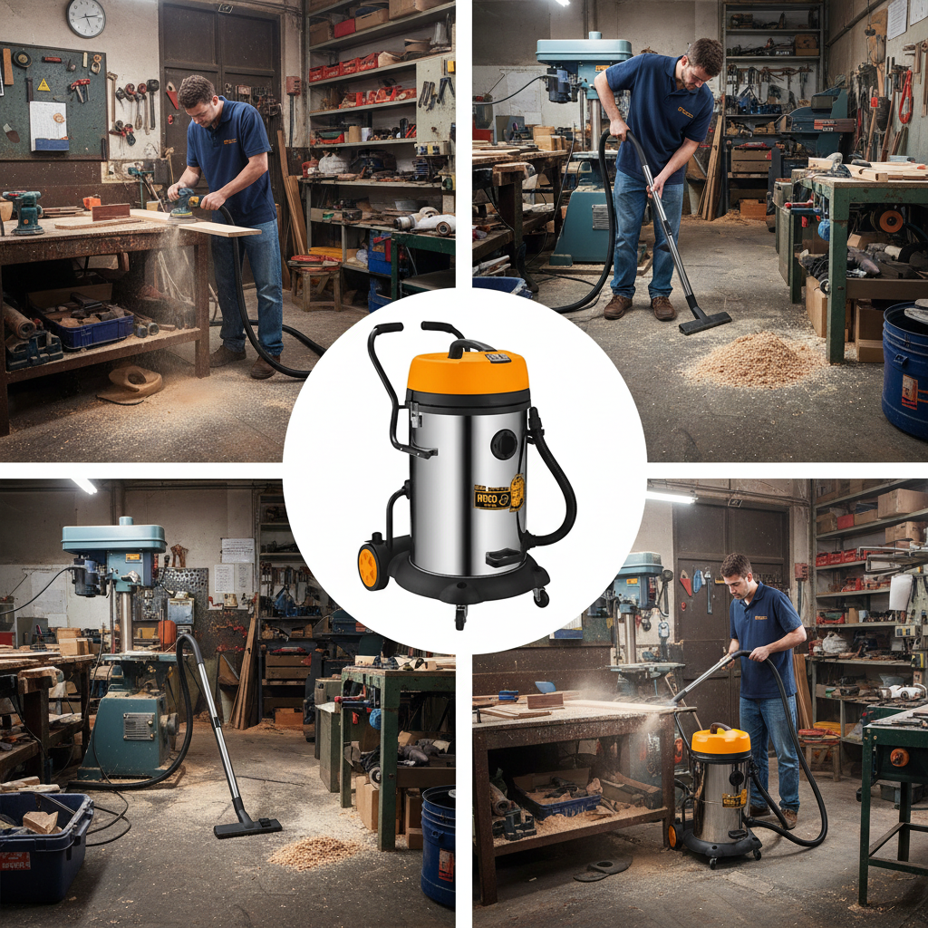 75L Vacuum Cleaner - VC24751 Ingco - Image 3