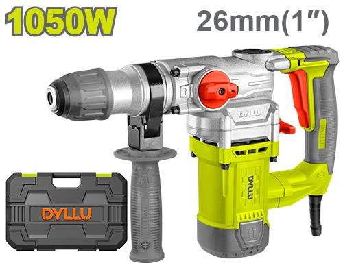 dyllu 1050w rotary hammer 26mm(1") dtrh2d26 DYLLU 1050W Rotary Hammer 26mm(1") - DTRH2D26