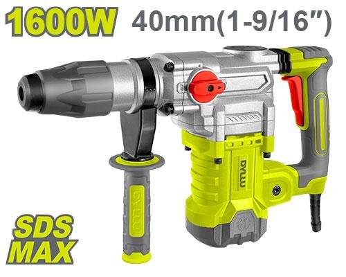 dyllu 1600w 40mm(1 9/16") rotary hammer dtrh3d38 DYLLU 1600W 40MM(1-9/16") Rotary Hammer - DTRH3D38