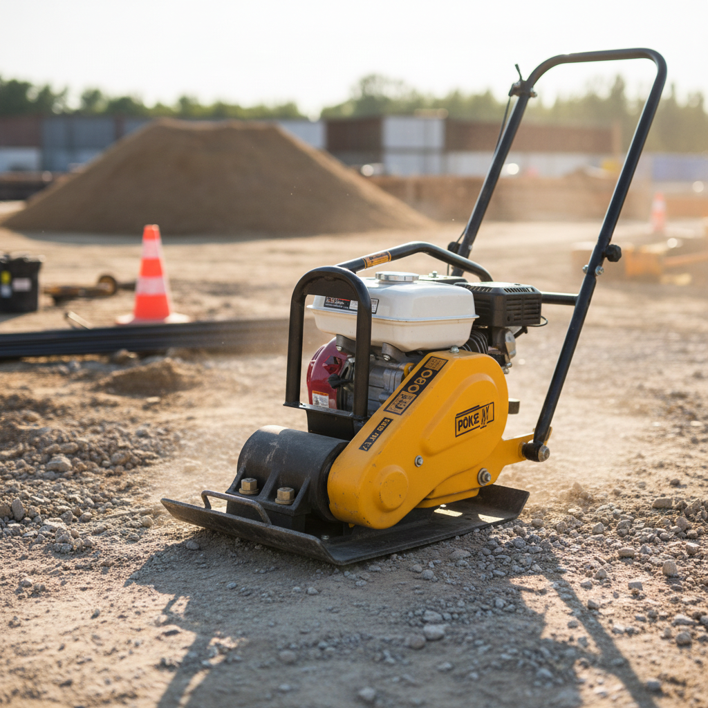 60KG Gasoline Plate Compactor - GCP060-2 Ingco - Image 2