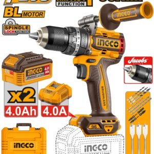 Ingco 20v 1100w Brushless Cordless Impact Drill 96Nm - CIDLI209686