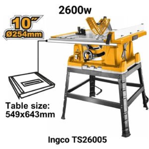 Ingco Table saw 2600w TS26005