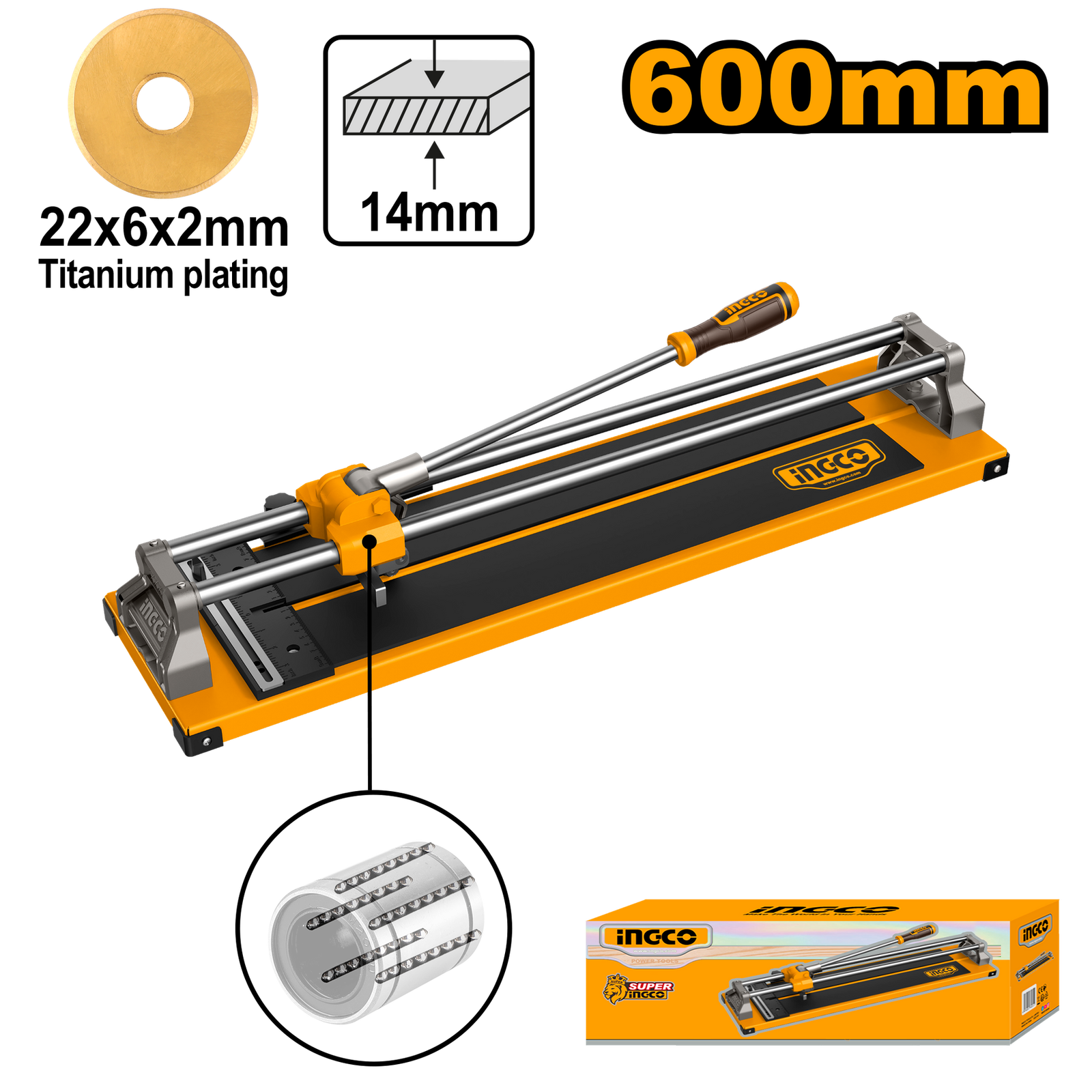 Ingco Tile cutter 600mm HTC04601 - pricemagicgh.com Ingco Tile cutter 600mm HTC04601