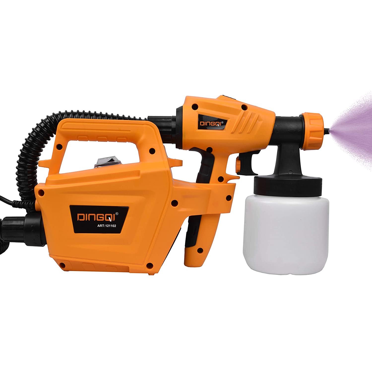 800W HVLP Paint Spray Gun - DingQi 121102 - pricemagicgh.com 800W HVLP Paint Spray Gun - DingQi 121102