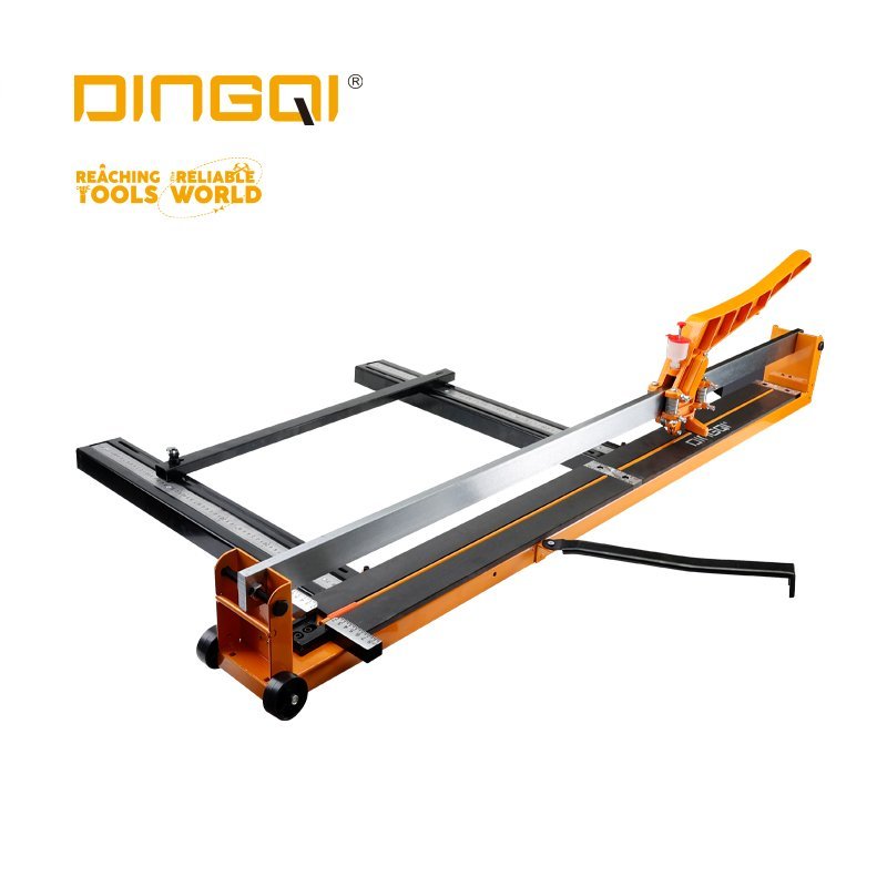 2026071003045055jpg pricemagicghcom Orange manual tile cutter with long metal rails and cutting wheel on a white background brand logo in corner