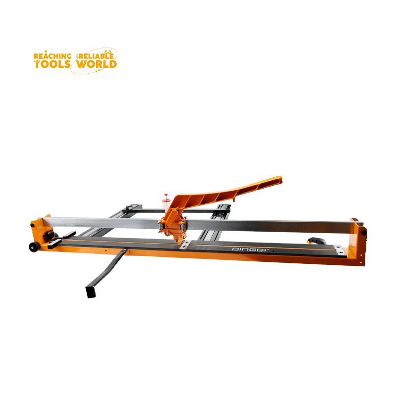2026071003045057jpg pricemagicghcom Orange tile cutting machine with a long metal rail and orange lever on a white background a professional cutting tool for tilesstone